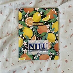 Colorful Citrus Pattern Planner